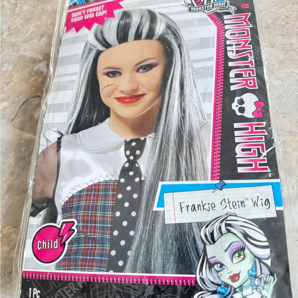 Monster High Frankie Stein Wig